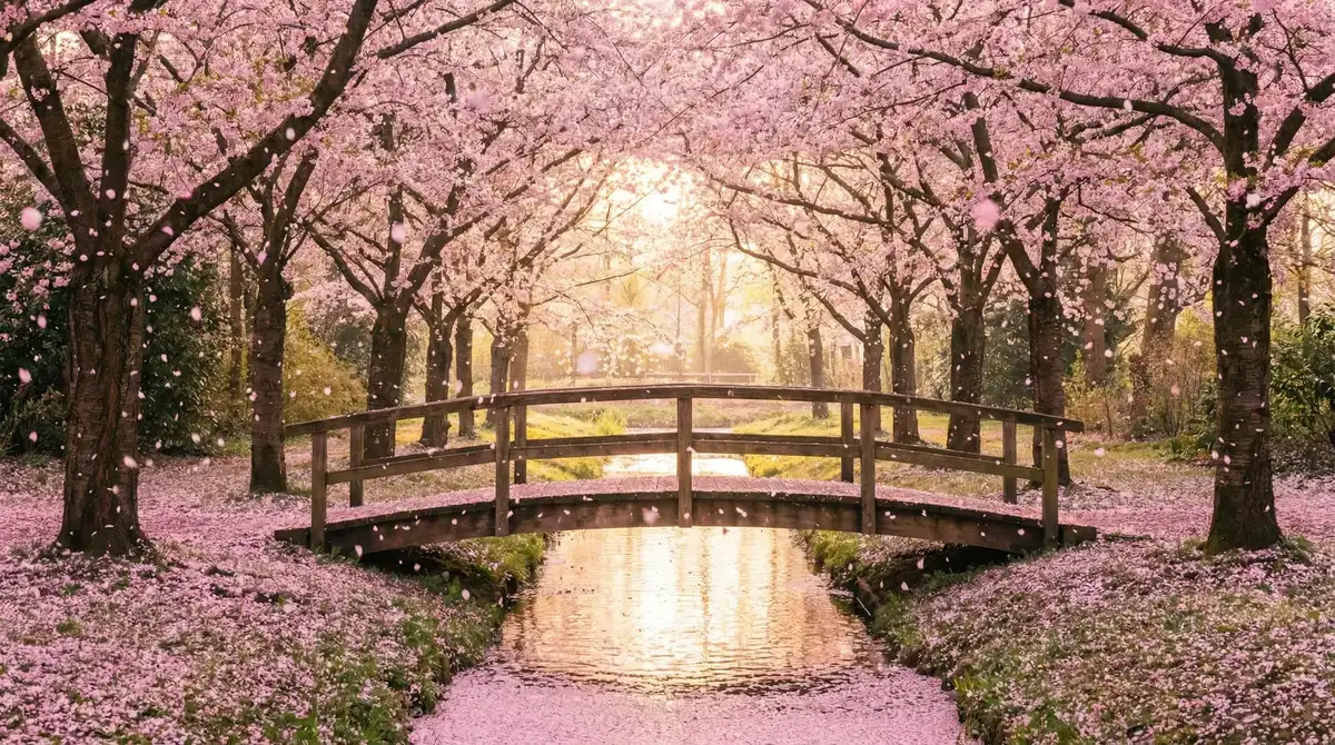 樱花桥畔 - 生活家电视剧免费观看 唯美风景